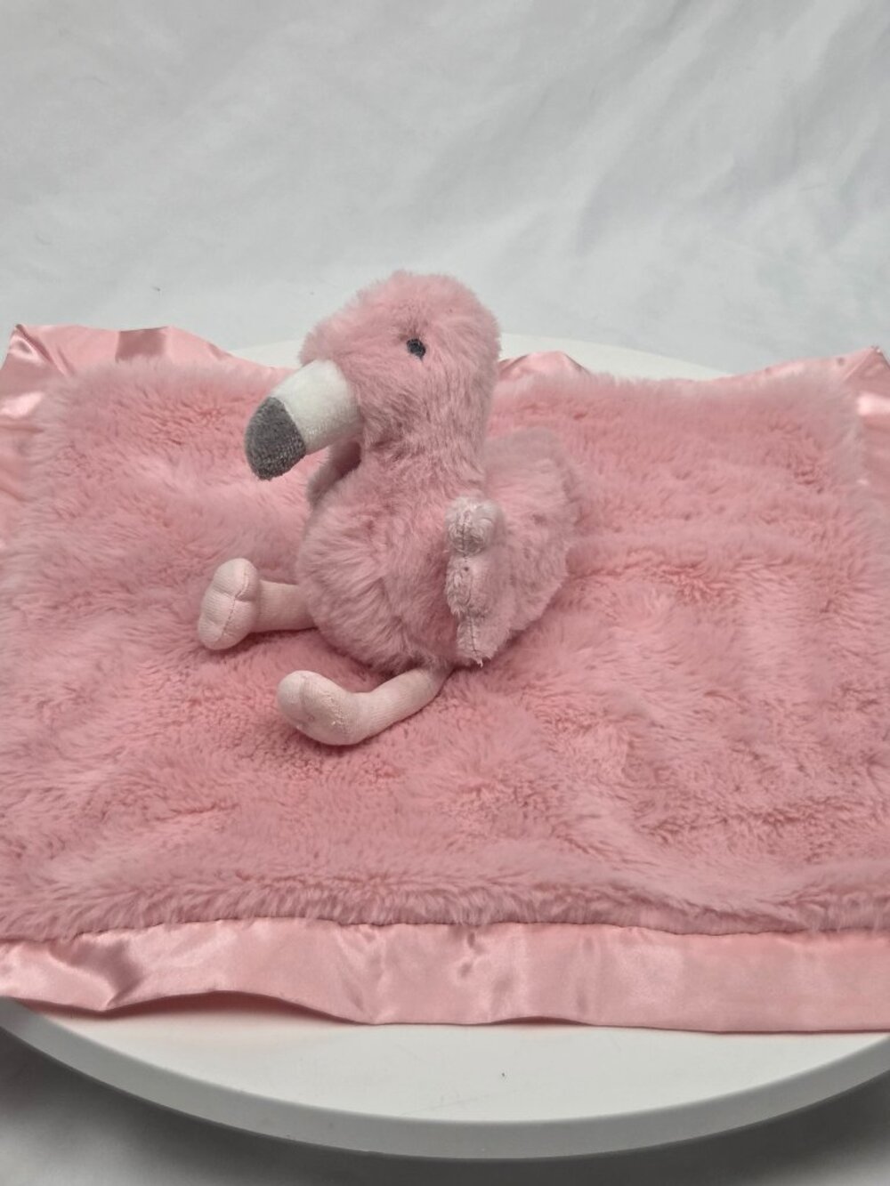 Cloud Island Flamingo Lovey Baby Security Blanket Plush Pink 13" Stuffed Animal